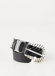 Ceinture coutures renforcées noir LPB femme
