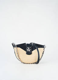 Sac doublure textile forme rectangulaire noir VANESSA WU femme