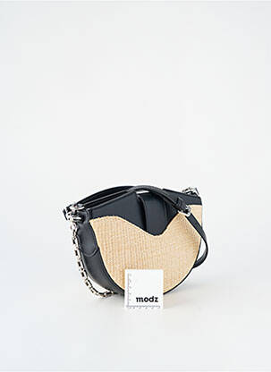 Sac doublure textile forme rectangulaire noir VANESSA WU femme