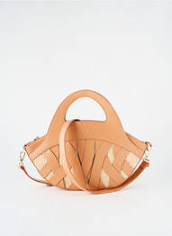 Sac doublure textile forme rectangulaire marron VANESSA WU femme