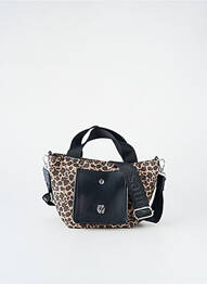 Sac doublure textile forme rectangulaire noir VANESSA WU femme