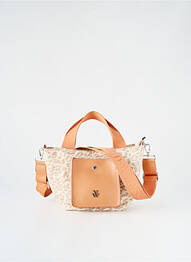 Sac doublure textile forme rectangulaire marron VANESSA WU femme