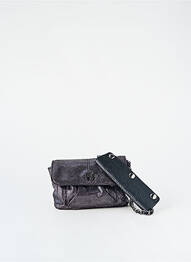 Sac doublure textile forme rectangulaire gris LE TEMPS DES CERISES femme