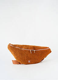 Sac doublure textile banane marron VANESSA WU femme