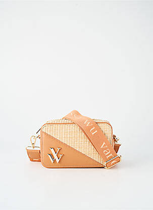 Sac doublure textile forme rectangulaire orange VANESSA WU femme