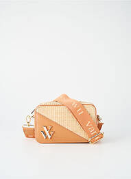 Sac doublure textile forme rectangulaire orange VANESSA WU femme