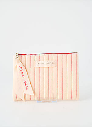 Pochette doublure textile rose LA P'TITE CACHOTTIERE femme
