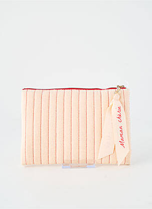 Pochette doublure textile rose LA P'TITE CACHOTTIERE femme