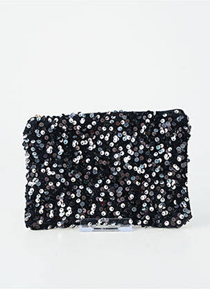 Pochette doublure textile argent JADE & CLARISSE femme