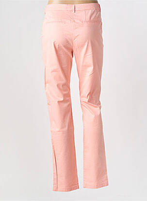 Pantalon droit stretch taille normale rose VILA femme