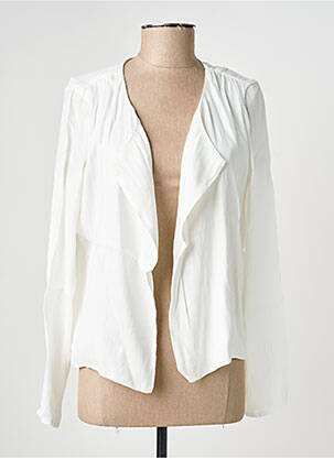 Veste chic col v blanc VILA femme