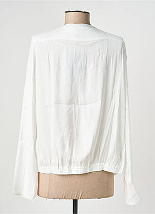 Veste chic col v blanc VILA femme