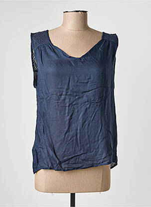 Top stretch sans manche bleu VILA femme