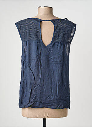 Top stretch sans manche bleu VILA femme