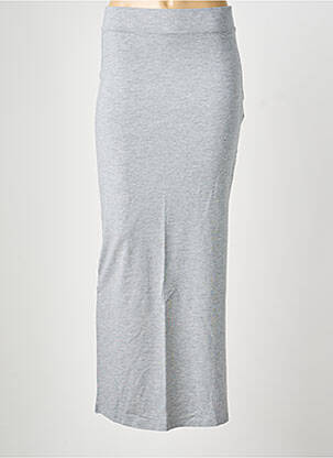Jupe longue taille normale gris VILA femme