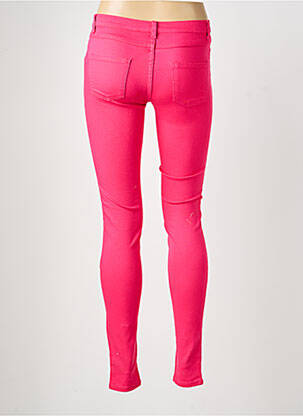 Jeans coupe slim stretch taille normale rose VILA femme