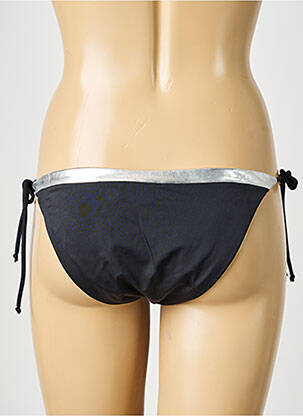 Bas de maillot de bain stretch bikini noir PIECES femme