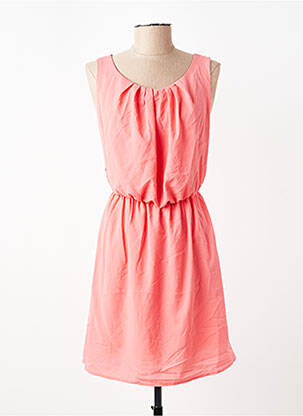 Robe mi-longue sans manche sans manche orange KOCCA femme
