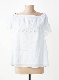 Blouse col rond sans manche beige VILA femme