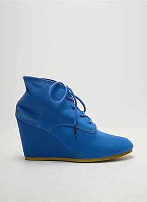 Bottines/boots talon de 7 à 9cm bleu ELEVEN PARIS femme