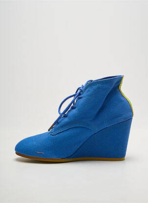 Bottines/boots talon de 7 à 9cm bleu ELEVEN PARIS femme