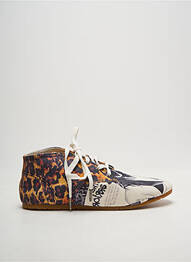 Baskets bout rond talon plat jusqu'à 3cm blanc ELEVEN PARIS femme