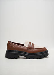 Mocassins bout rond talon de 4 à 6cm marron VANESSA WU femme