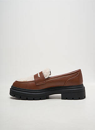 Mocassins bout rond talon de 4 à 6cm marron VANESSA WU femme