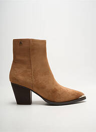 Bottines/boots bout pointu talon de 7 à 9cm marron VANESSA WU femme