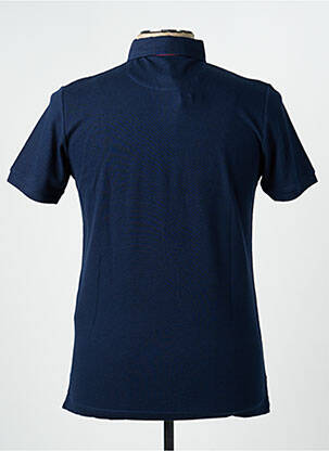 Polo stretch manches courtes bleu CAMBERABERO homme
