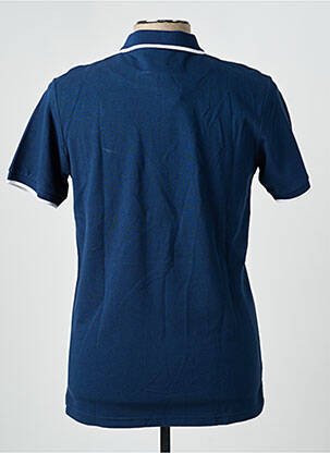 Polo stretch manches courtes bleu CAMBERABERO homme
