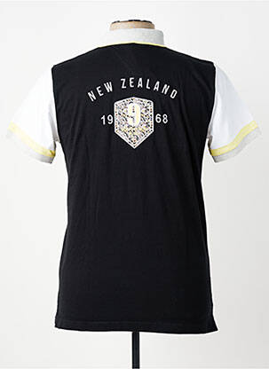 Polo coupe droite manches courtes noir CAMBERABERO homme