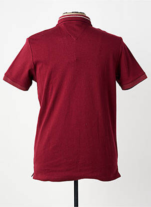 Polo coupe droite manches courtes rouge CAMBERABERO homme
