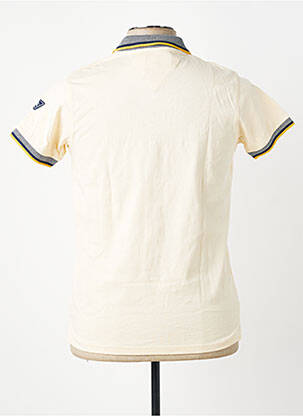Polo tissage jersey manches courtes beige CAMBERABERO homme