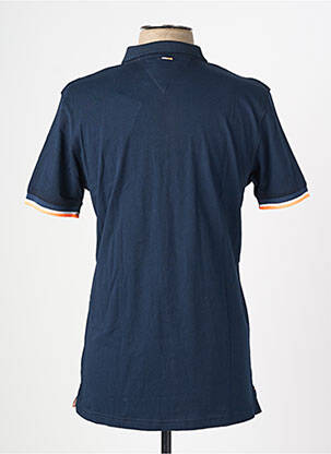 Polo manches longues manches longues bleu CAMBERABERO homme