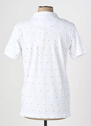 Polo coupe droite manches courtes blanc CAMBERABERO homme