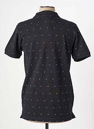 Polo coupe droite manches courtes noir CAMBERABERO homme