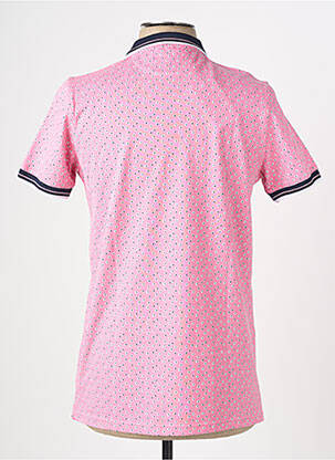 Polo coupe droite manches courtes rose CAMBERABERO homme