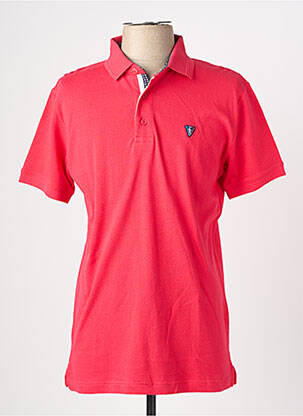 Polo coupe droite manches courtes rouge CAMBERABERO homme