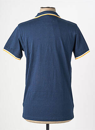 Polo coupe droite manches courtes bleu CAMBERABERO homme