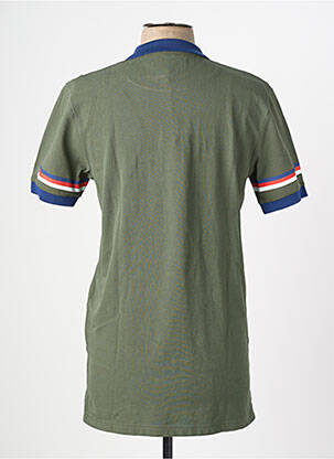 Polo stretch manches courtes vert CAMBERABERO homme