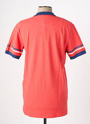 Polo stretch manches courtes rouge CAMBERABERO homme