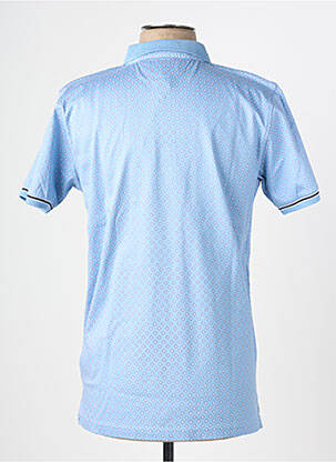 Polo manches longues manches longues bleu CAMBERABERO homme
