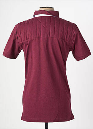 Polo coupe droite manches courtes rouge CAMBERABERO homme