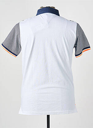 Polo coupe droite manches courtes bleu CAMBERABERO homme
