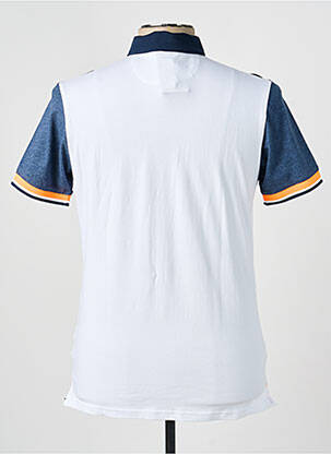 Polo coupe droite manches courtes bleu CAMBERABERO homme