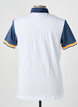 Polo manches longues manches longues bleu CAMBERABERO homme
