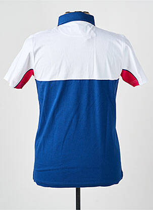 Polo coupe droite manches courtes bleu CAMBERABERO homme