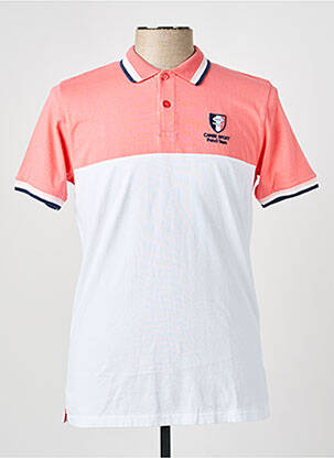 Polo coupe droite manches courtes rose CAMBERABERO homme
