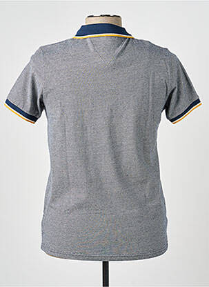 Polo coupe droite manches courtes bleu CAMBERABERO homme